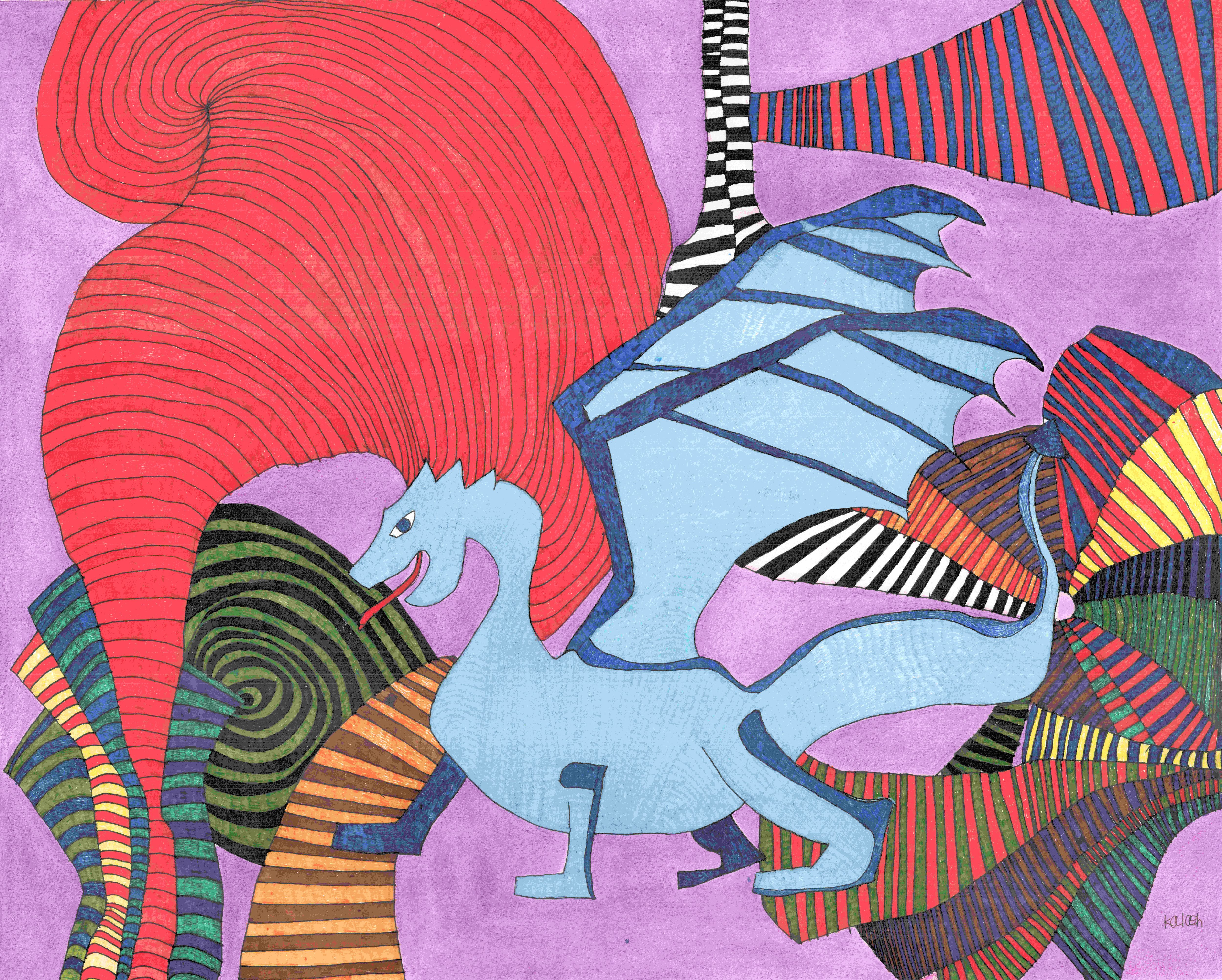Striped Dreamscape
